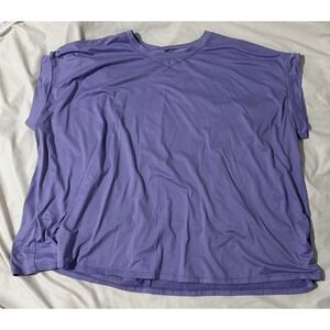 LIVI Active Lane Bryant Purple SleevelessAthletic Tank Top 26/28 Plus Size